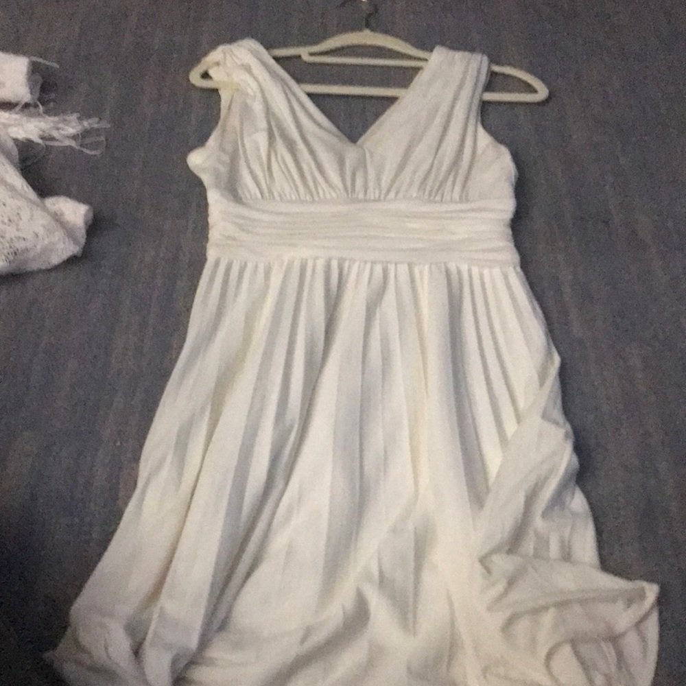 White dress